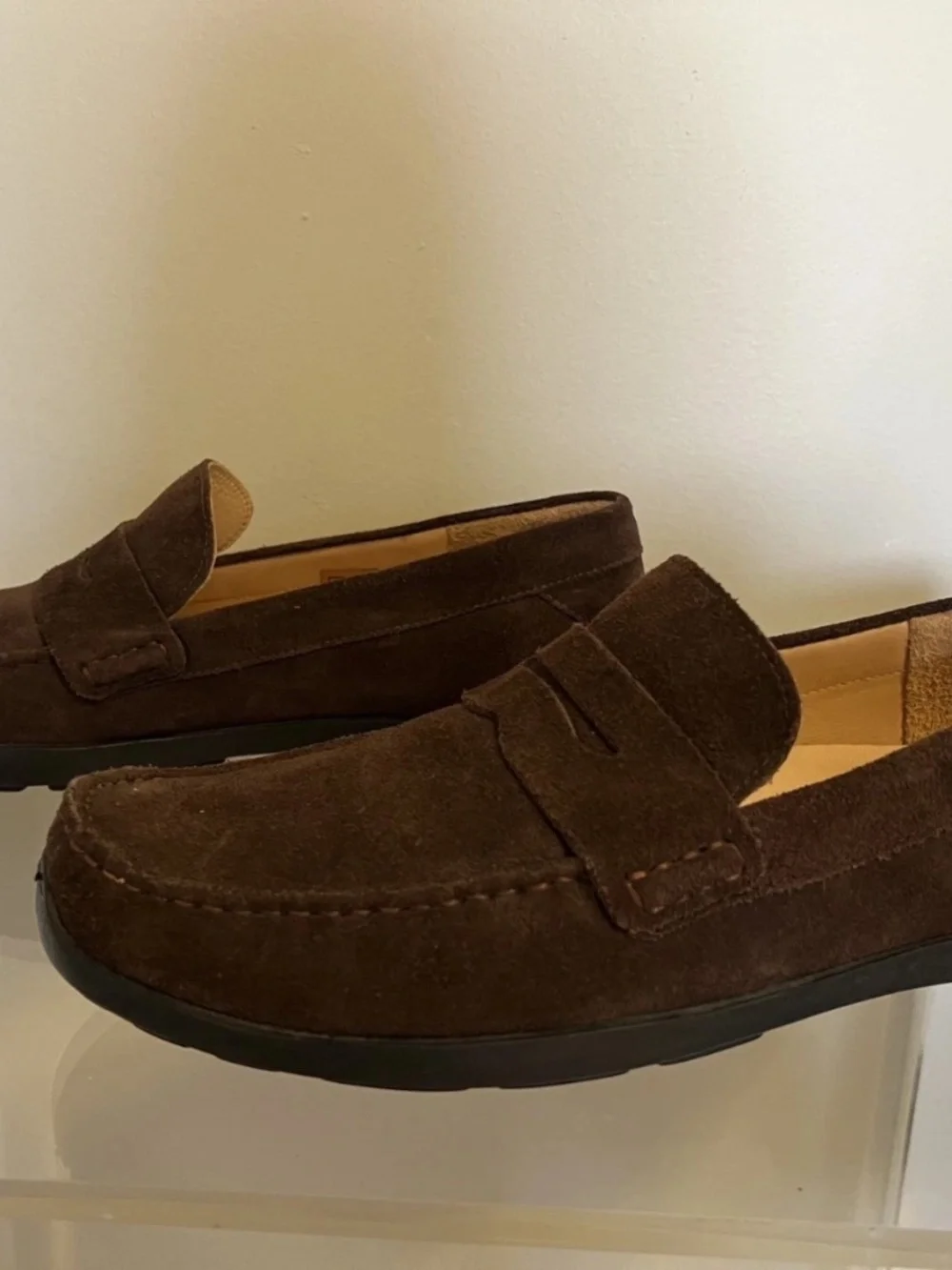 Samuel Hubbard Free Spirit Mens Leather Brown Casual Shoes
